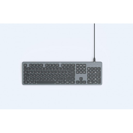 HAMA Жична Клавиатура "CK-400", USB, светеща, пълен размер, черна - 4